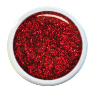 #105 Scarlet Glitter Red