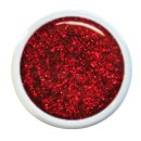 #105 Scarlet Glitter Red